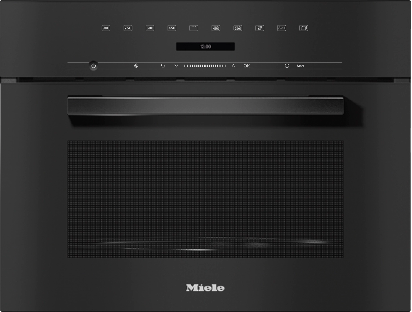 M 7244 TC-OBSW/GREY - Built-in microwave