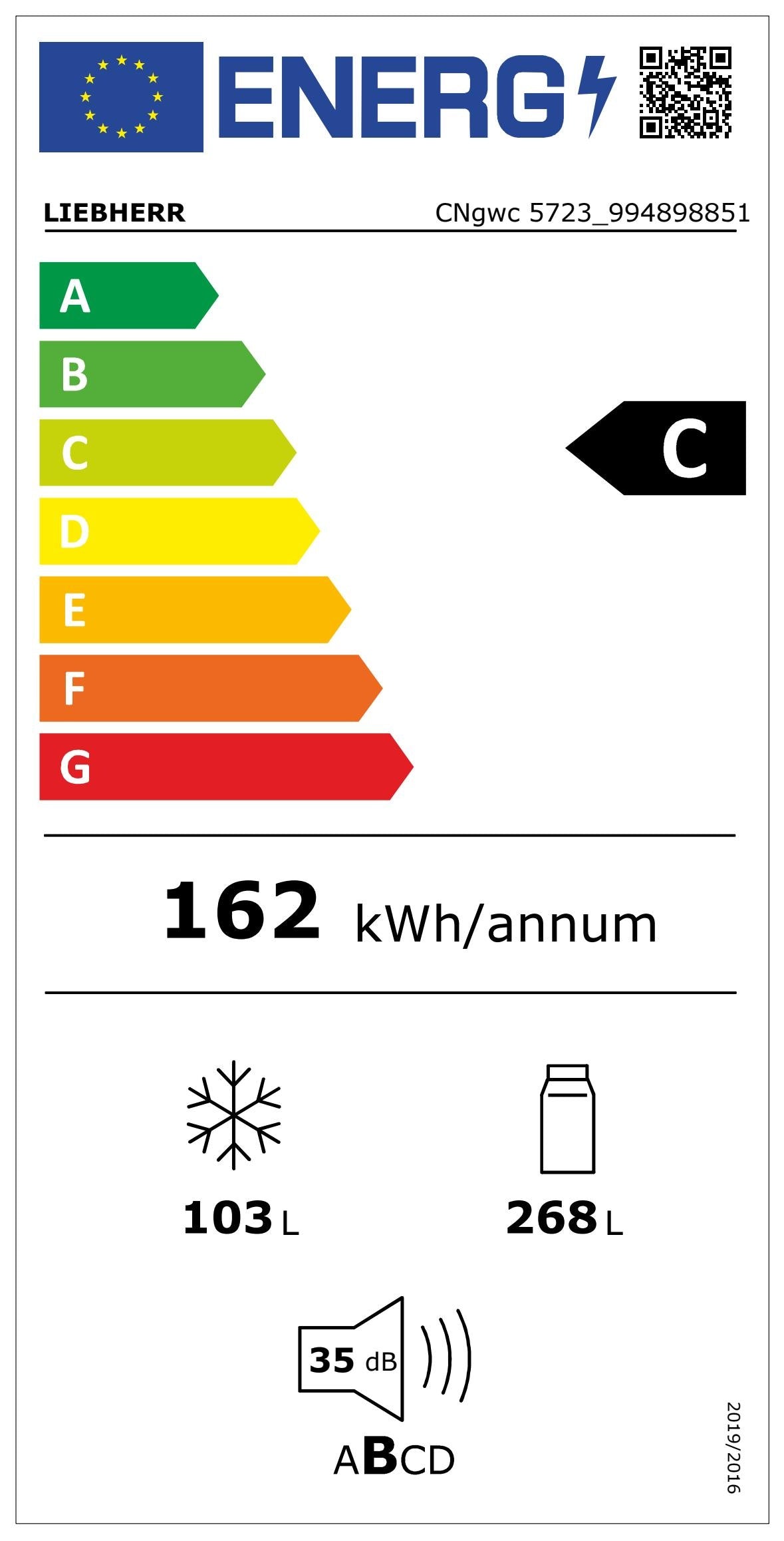 CNgwc 5723 plus NoFrost