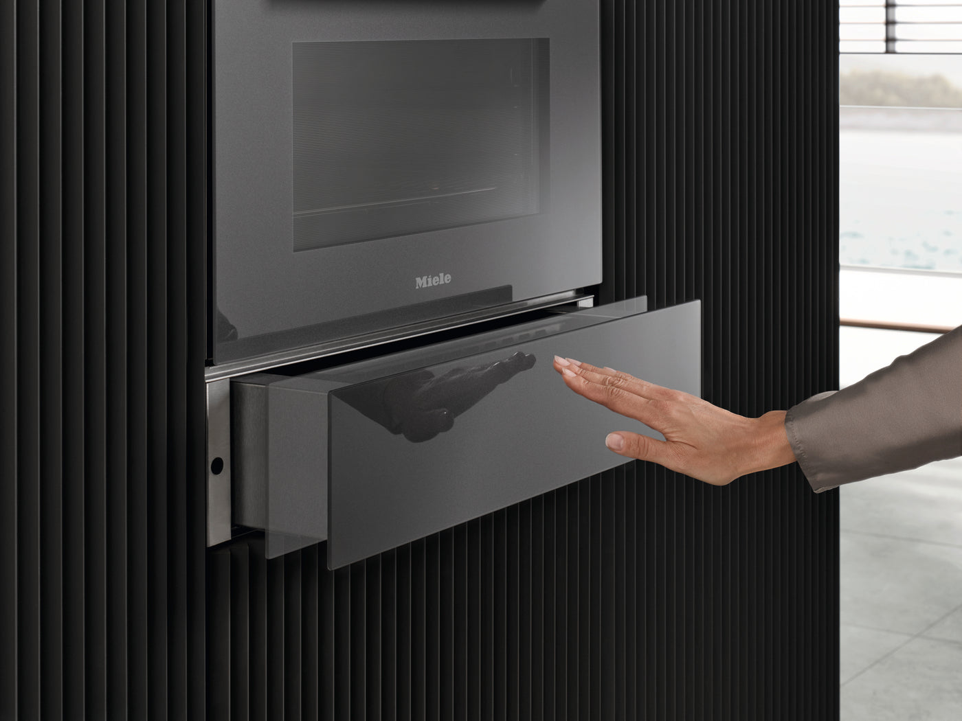 EVS 7010 GREY - Built-in professional vacuum cleaner