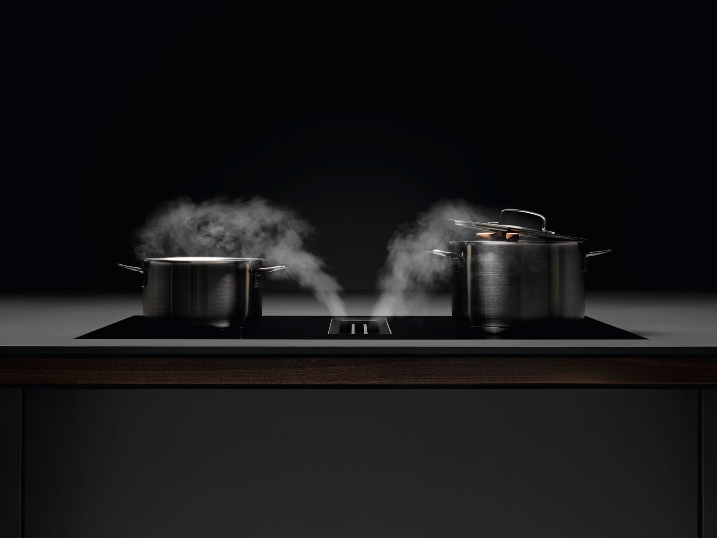 KMDA 7473 FL - Built-in induction hob with extractor hood