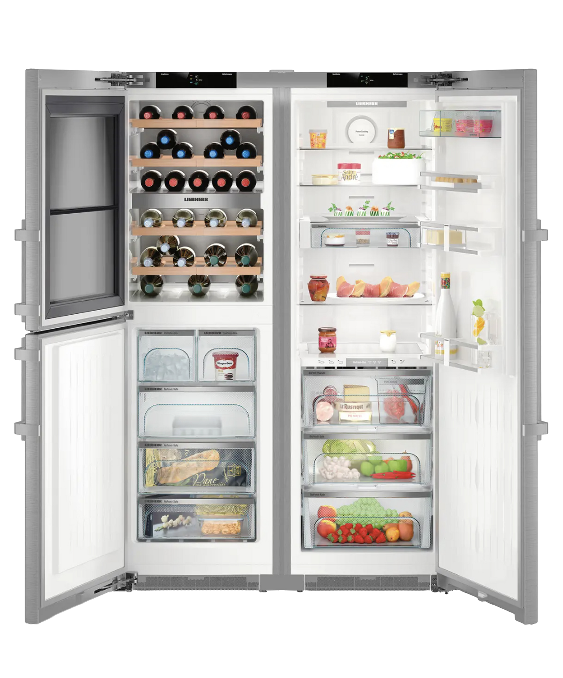 SBSes 8486 PremiumPlus BioFresh NoFrost